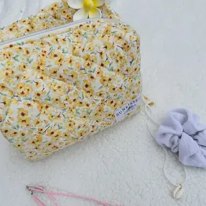 Pop of Flower Makeup Bag
