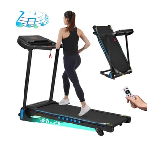 Incline Treadmill for Running & Walking, 3.0 HP Foldable Treadmill with 350 lbs Capacity, Hydraulic Auto-Folding, Bluetooth Speaker, USB/Type-C Charging