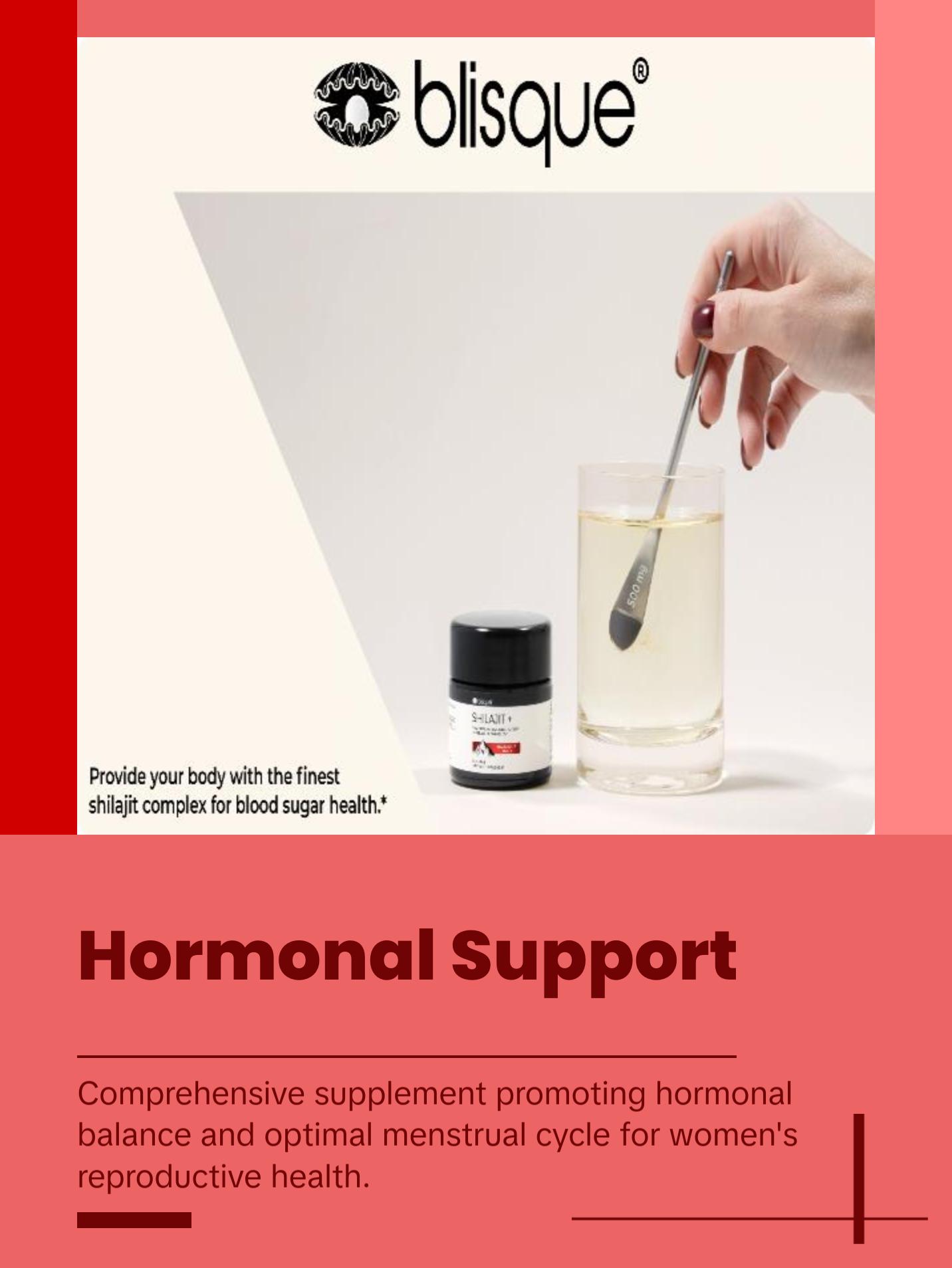 SHILAJIT +POWERFUL SHILAJIT COMPLEX FOR WOMEN’S HEALTH.*
