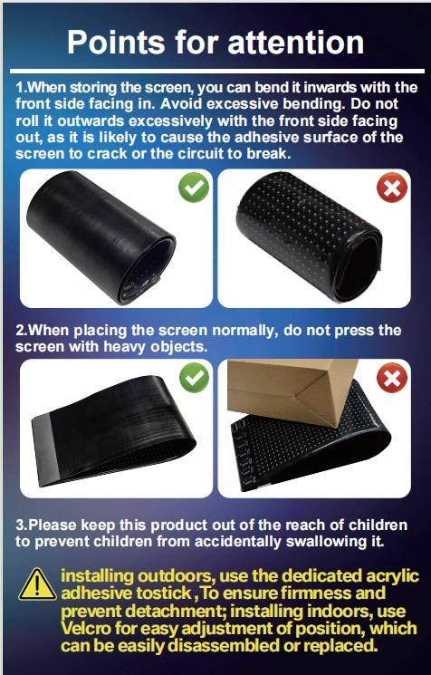 FUDUOO Eyes For Car windshield, Devil eyes For Vehicle: Programmable, Bluetooth APP Control, Pre-made Animations & Customizable Text LED Sign for car