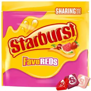 STARBURST FaveREDS Fruit Chews Chewy Candy, Sharing Size, 15.6 oz Bag