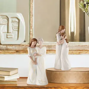 Best Gift Statue for Mother Sister Bestie, Meaningful Memorial Decor, Perfect for Bedroom Living Room Desktop, Decorative Figurines