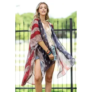 Vintage Flag Kimono