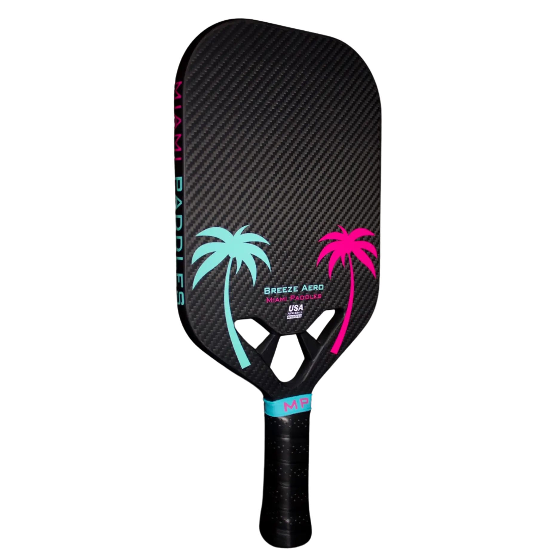 Breeze Aero Pickleball Paddle - USAPA Approved, Slim 13mm Design, 3k Carbon Fiber Face, Thermoformed Unibody, Foam-Injected Walls, 16.02 x 7.40 in, Lightweight Design | Power Pickleballpaddles