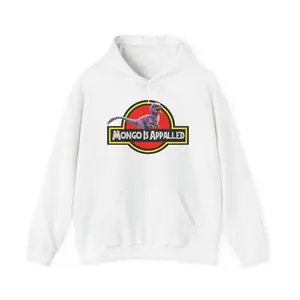 Mongo Is Appalled Hoodie | Dinosaur Logo Parody