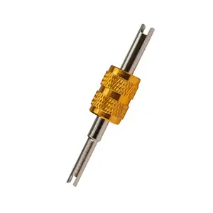 R134a R12 Valve Core Wrench Remover Installer Repair Kit AC Air Conditioning System Schrader Valve Core Key Screwdriver tool car automotive portable repair tool kit