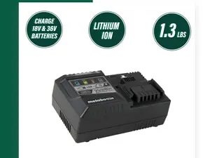 Metabo HP 18V/36V Volt Lithium Ion Rapid Charger UC18YSL3