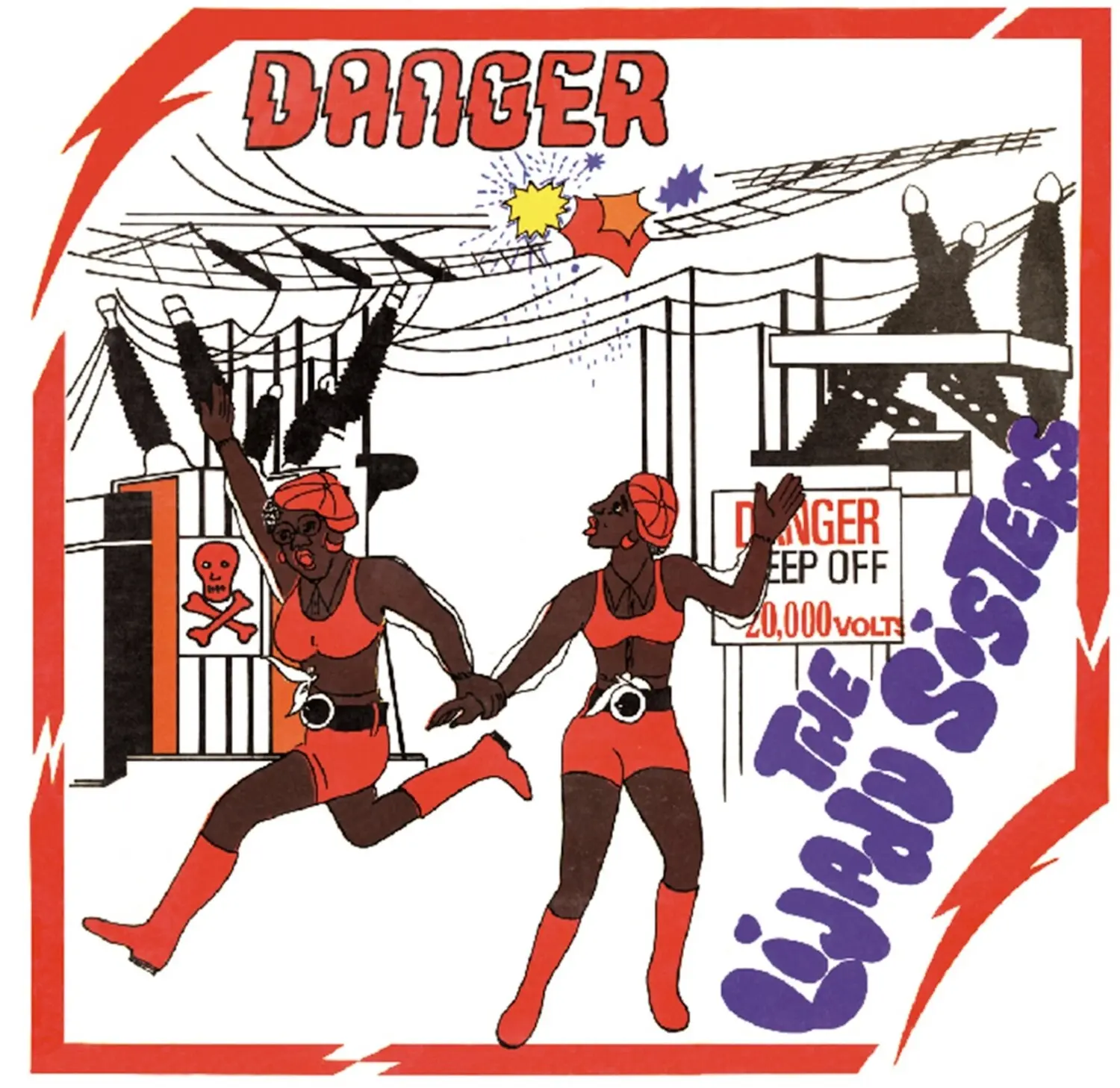 The Lijadu Sisters - Danger - Blue  [VINYL RECORD - LP] Blue, Colored Vinyl