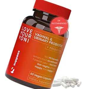 SUPPEES Love Your Yoni - Women's Probiotic with Prebiotic edible dietary supplement for PH Balance, BV Treatment & Yeast Infections Healthcare Fitness