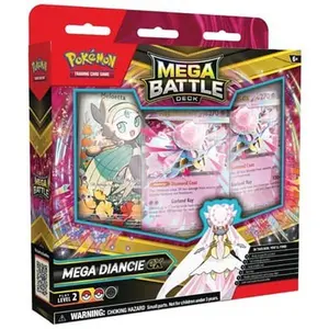 Pokemon TCG Mega Diancie EX - Mega Battle Deck with Exclusive Illustration Rare Sealed Brand New Trading Card Game Box