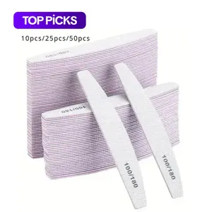 Double Sided Nail File Buffing Pad, Nail File Buffer Pad, Professional Nail Art Tool for Home & Beauty Salon Use #TOP PICKS