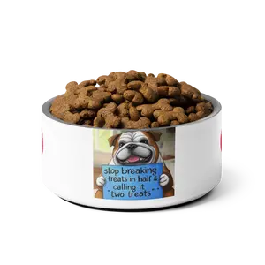 American Mafia Bulldog Pet Bowl