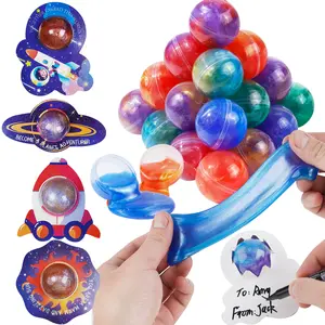 Stretchy Galaxy Slime Capsule Balls Sensory Toy Set