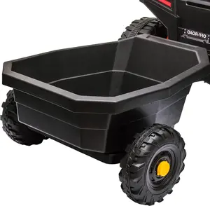 Trailer for Kids Ride On Car UTV, Durable and Easy-to-Install Toy Trailer, Compatible with Kids Electric Vehicles for 3-8 Years Old Boys & Girls (Trailer Only) Truck Trike