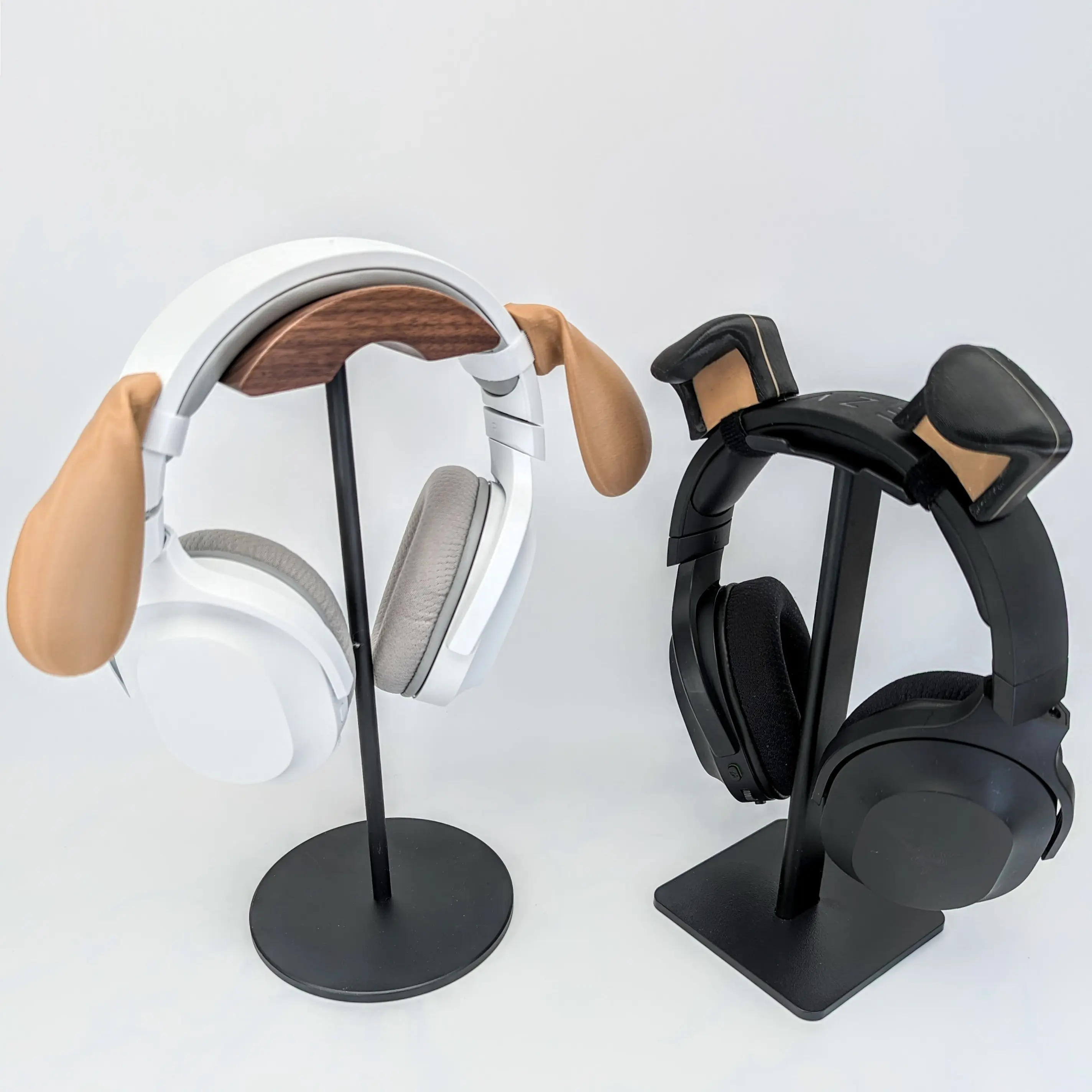 Puppy Dog Ears Headphone Attachments | Floppy & Bent Headset Accessory