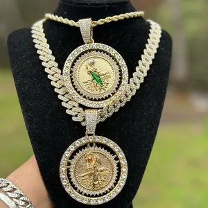 Religious Roulette Chain Gold Plated