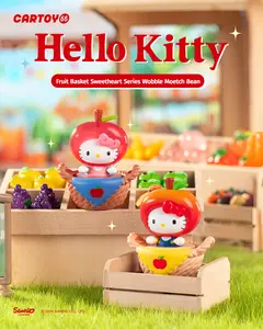 Hello Kitty x MINILIKE Fruit Basket Sweetheart Series Wobble Moetch Bean blindbox