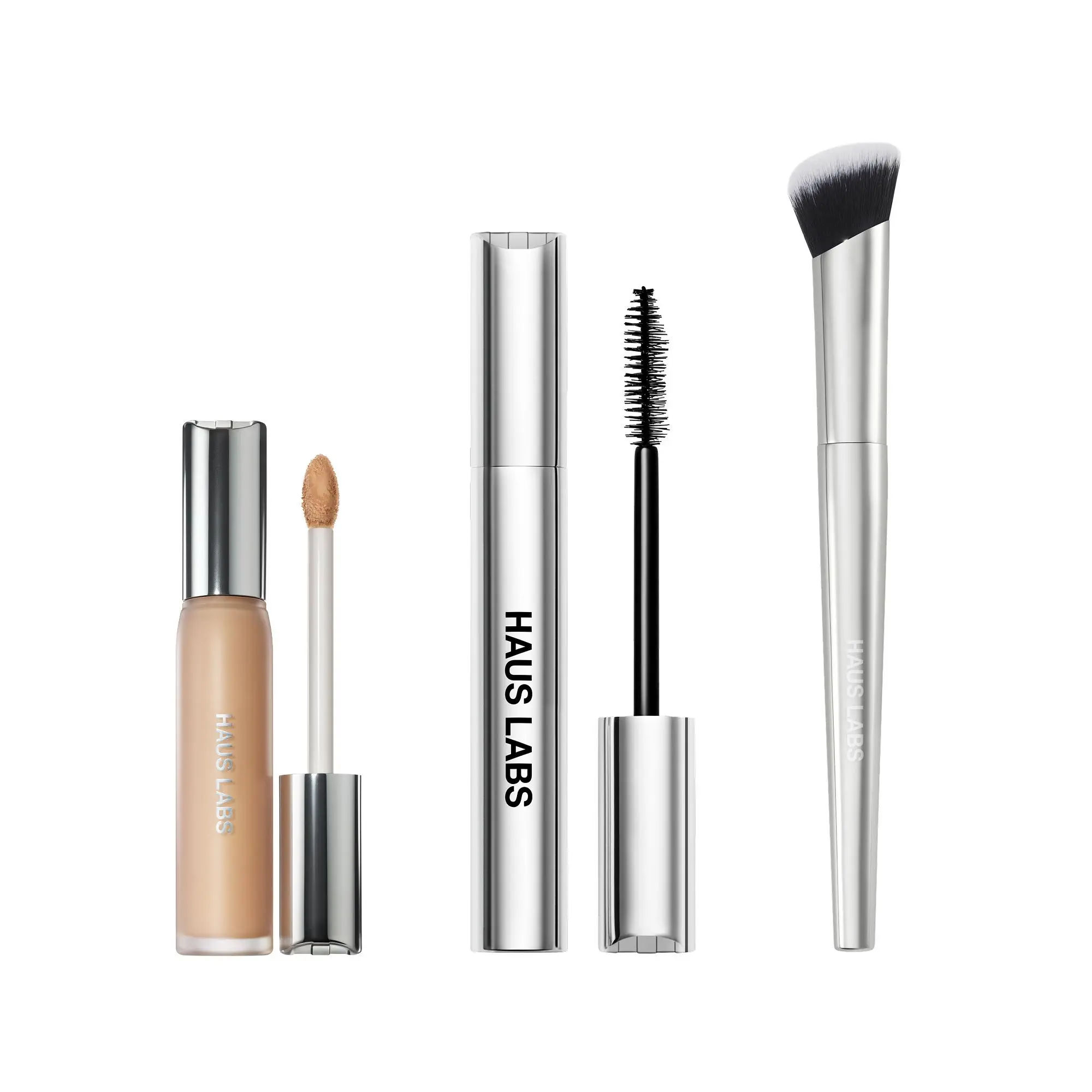 HAUS LABS Jet Set Edit | Concealer, Mascara, and Concealer Brush