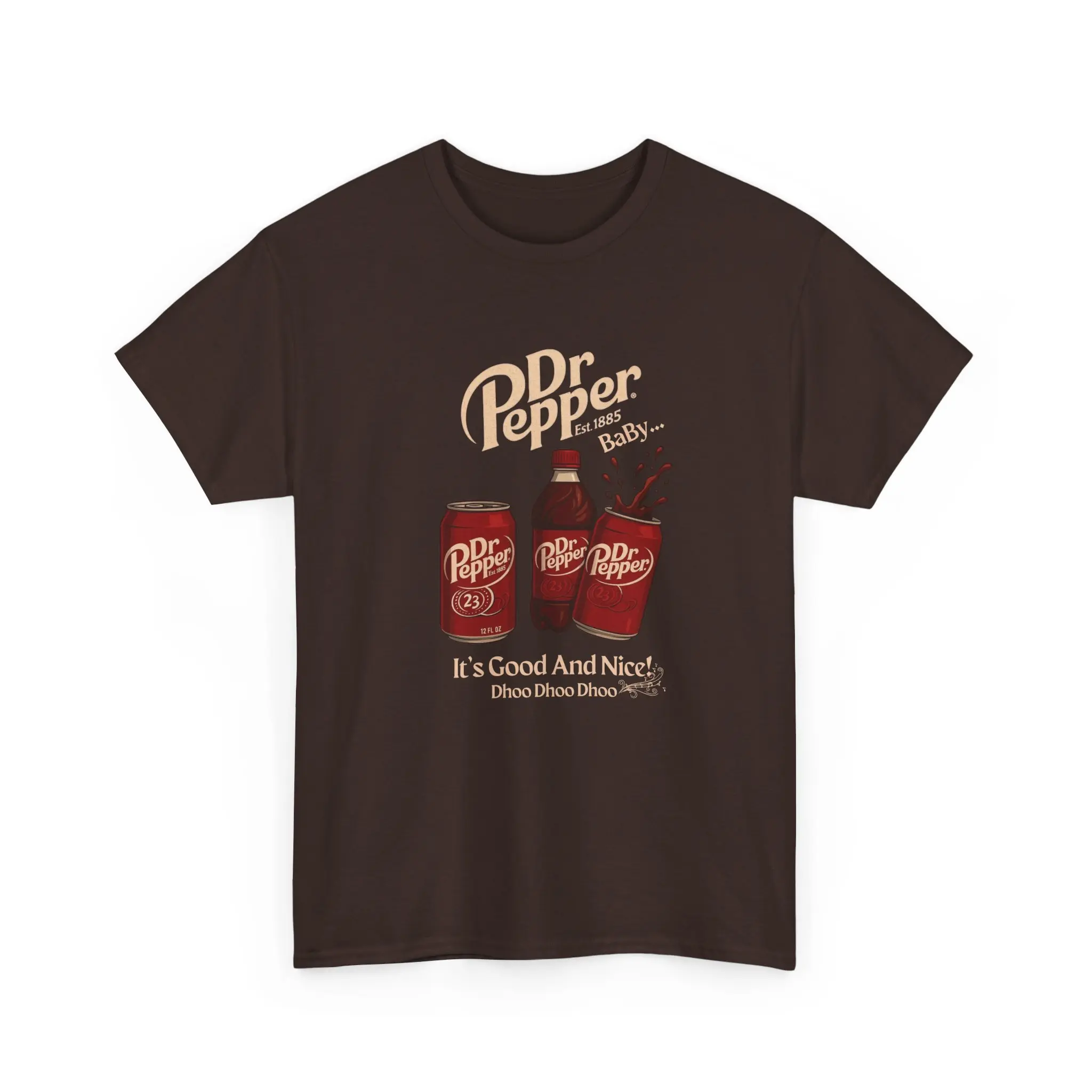Dr Pepper Retro Logo T-Shirt | Vintage Soda Graphic Tee