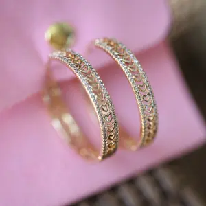 Truly Heart Hoop Earrings