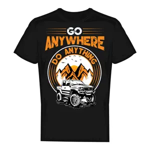 Off Road powerful monster truck vector tshirt