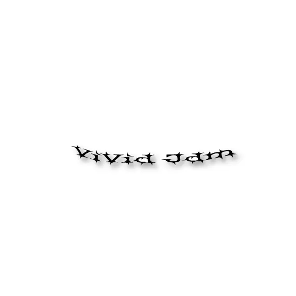 "Vivid Jdm" Vinyl Car Truck Windshield Banner