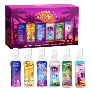 Escapes Body Mist Set by So…? for Women - 6 Pc Escapes Body Mist Set by So…? for Women - 6 Pc