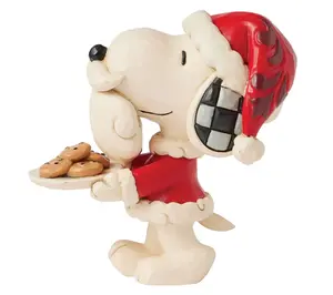 Peanuts by Jim Shore Snoopy Santa Mini Figurine