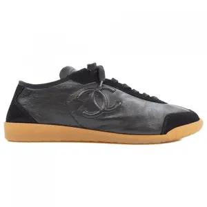 Pre-owned CHANEL Rubber Small Leather Goods Sneakers