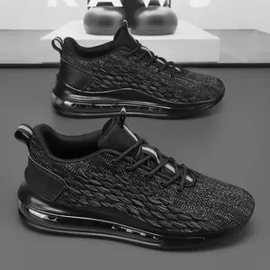 Men's Fashion Sneakers,Trainers Shoes Breathable Lightweight Sports Shoes,Full-Palm Air Cushion , Breathable, Comfy, Anti-Slip  Durable, For Daily Jogging  Fitness Ready