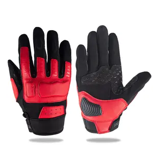 Full-finger cycling gloves - breathable, shock-absorbing and wear-resistant, protective and anti-fall, non-slip, touch screen compatible, cycling gloves, motorcycle gloves, motorcycle riding equipment