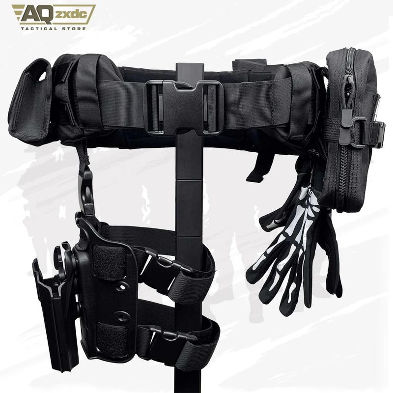 AQzxdc Airsoft Cod 19 Night Raid Ghost Cosplay Full Set of Equipment Ghost Tactical Mask Tactical Vest & Hemlet Set for Halloween Cosplay Party Full Set of Ghost Suits, Masks, Cosplay Props Patellaband Tactical Accessories Womenswear Clothes Costumes