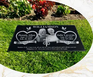 Human Headstone, Tombstone, Grave Marker, Granite, Diamond Engraved