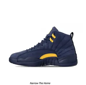 Navy Blue Suede High-Top Sneakers for Men and Women – Lightweight, Breathable Casual Shoes with Cushioned Sole & Contrast Accents – Perfect for Walking, School, or Urban Streetwear Looks