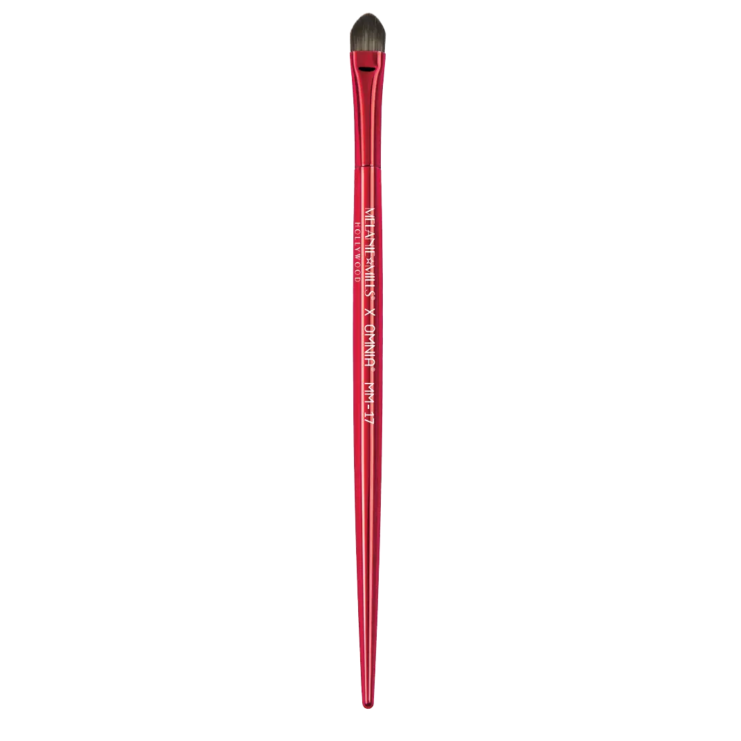 Melanie Mills Hollywood Lipgloss/Spot Concealer Brush - MM17 X OMNIA