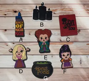 Hocus Pocus shoe charms