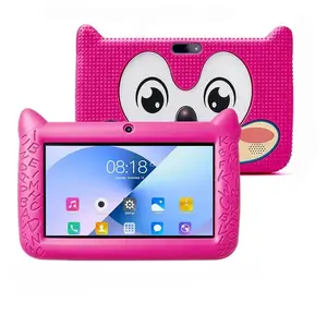 2026 New 7 Inch Kids Education Tablet, Shockproof Case, Parental Control, Learning Mode, Early Education, Interactive Books, Fun Gift