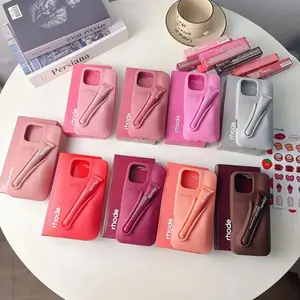 Luxury Lipstick Holder Phone Case for iPhone 11–17 Series | Chic Makeup Case