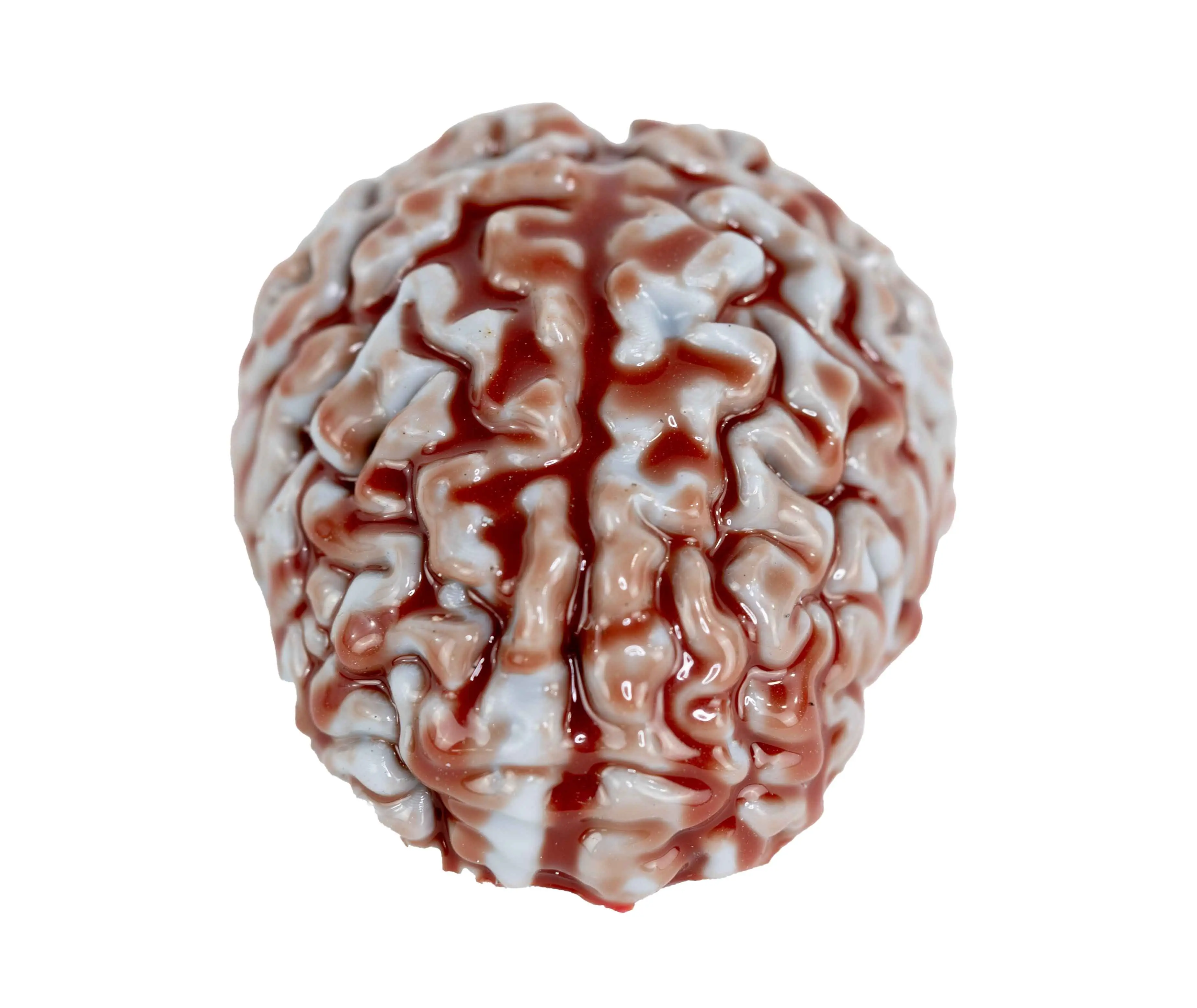 Dr.Evil Inc. Custom Hand Made In Platinum Based Silicone Squishy Bloody Brain