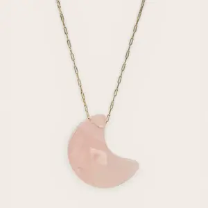 Selene Moon Crystal Necklace