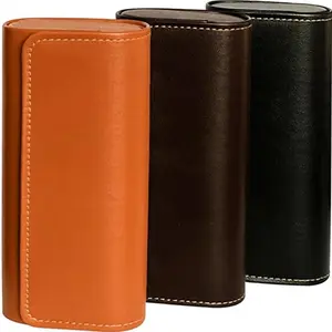 Faux Leather Sunglasses Case, Sunglasses Hard Case, Reading Glasses Case, Durable & Easy To Clean Glasses Case for Men & Women