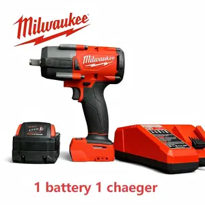 Milwaukee M18 1000Nm High Torque Cordless Impact Wrench Kit – 1/2" Drive for Heavy Duty Truck Repair & Construction Bolting