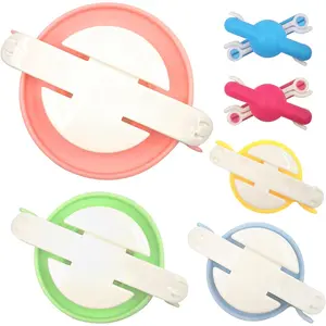 Hand U Journey Pom-Pom Maker 6 Sizes Pompom Maker Tool Set for Fluff Ball Weave DIY Wool Yarn Knitting Craft Project for