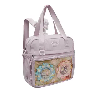 RIVERICH Anime Backpack Kawaii Backpack Ita Bag Cute Backpack Japanese Backpack Lolita Accessories Kawaii Supplies (Kawaii Pink)
