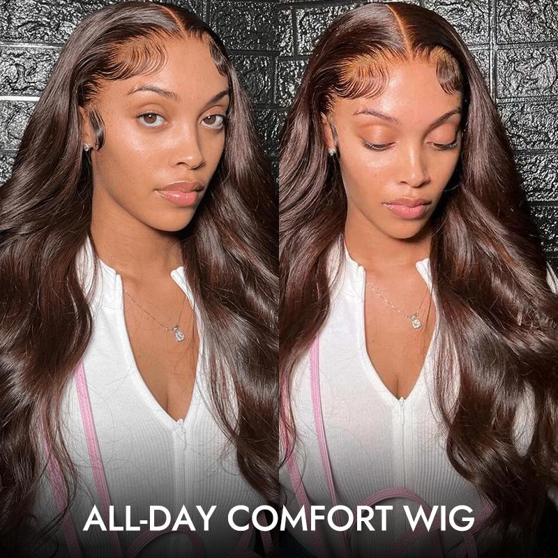 Wiggins Hair Body Wave #4 Dark Brown 7*5 Closure Wig Ready To Go Beginners Friendly 7x4 Lace Closure Wig Human Hair Wiggins Hair Body Wave #4 Dark Brown 7*5 Closure Wig Ready To Go Beginners Friendly 7x4 Lace Closure Wig Human Hair