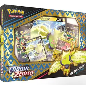 Pokémon Crown Zenith Regieleki V Collection Box factory sealed