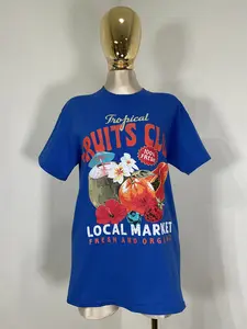 fruits Oversized printed T-shirt