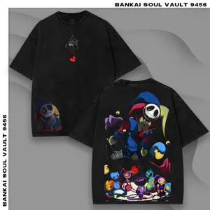 Poppy Playtime Game Retro Jester Vintage Bootleg Inspired T-Shirt, Y2K Streetwear Graphic Unisex Wash Tee, 90s Throwback Acid Wash Hoodie, Oversized Sweatshirt