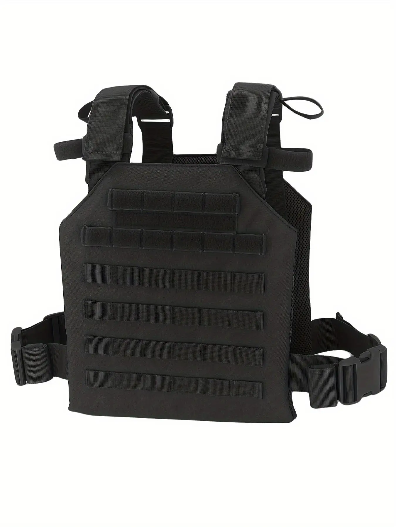 Adjustable Lightweight Tactical Vest, Sport Vest for Outdoor, Hunting, Training, Plate Carrier, Men's Bum Bag & Belt Bag