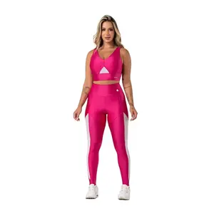 Matching Set Bombshell Sports Bra Leggings Medium Size Active Sports Fitness Gym Wear
